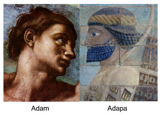 Adam vs Adapa